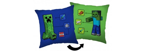 Children's Pillow Jerry Fabrics Minecraft How to Creeper 40*40cm. (032114) KIDS ROOM Τεχνολογια - Πληροφορική e-rainbow.gr